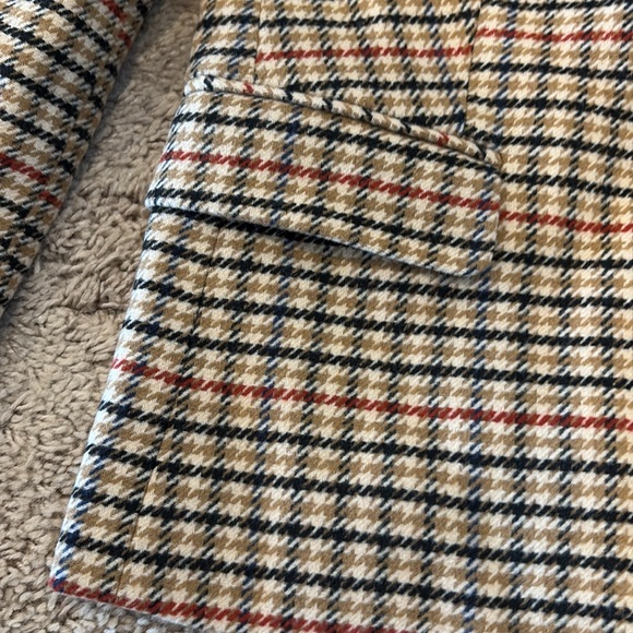 Plaid wool blazer - Picture 3 of 8